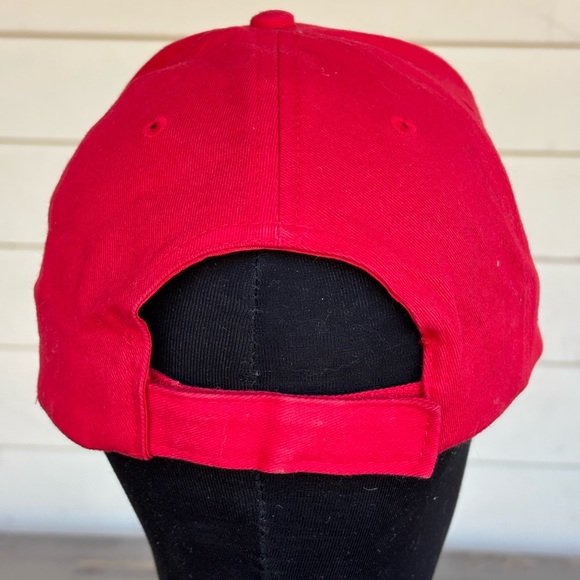 Red Arkansas Hoop Shoot Cap - Picture 9 of 11
